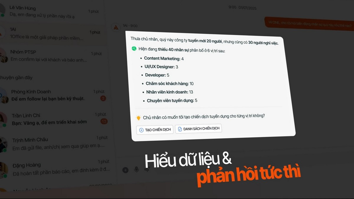 Trả lời tức thì, chính xác và đúng ngữ cảnh