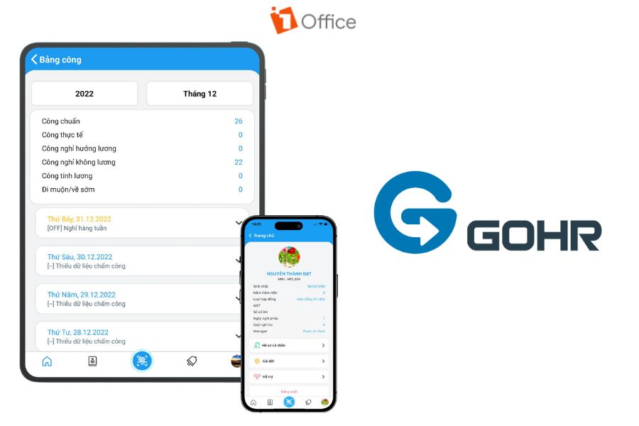 Chấm công GPS qua ứng dụng di động