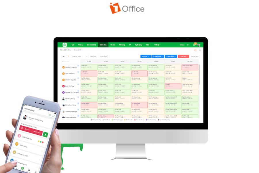 Tanca tích hợp các công nghệ chấm công hiện đại