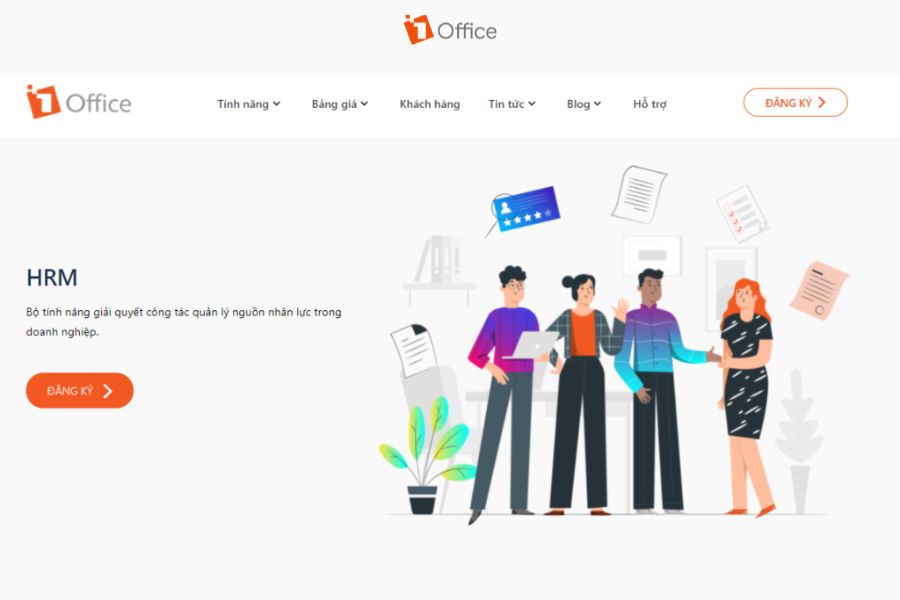 1Office HRM ứng dụng AI và Low-code tối ưu quản lý nhân sự toàn diện