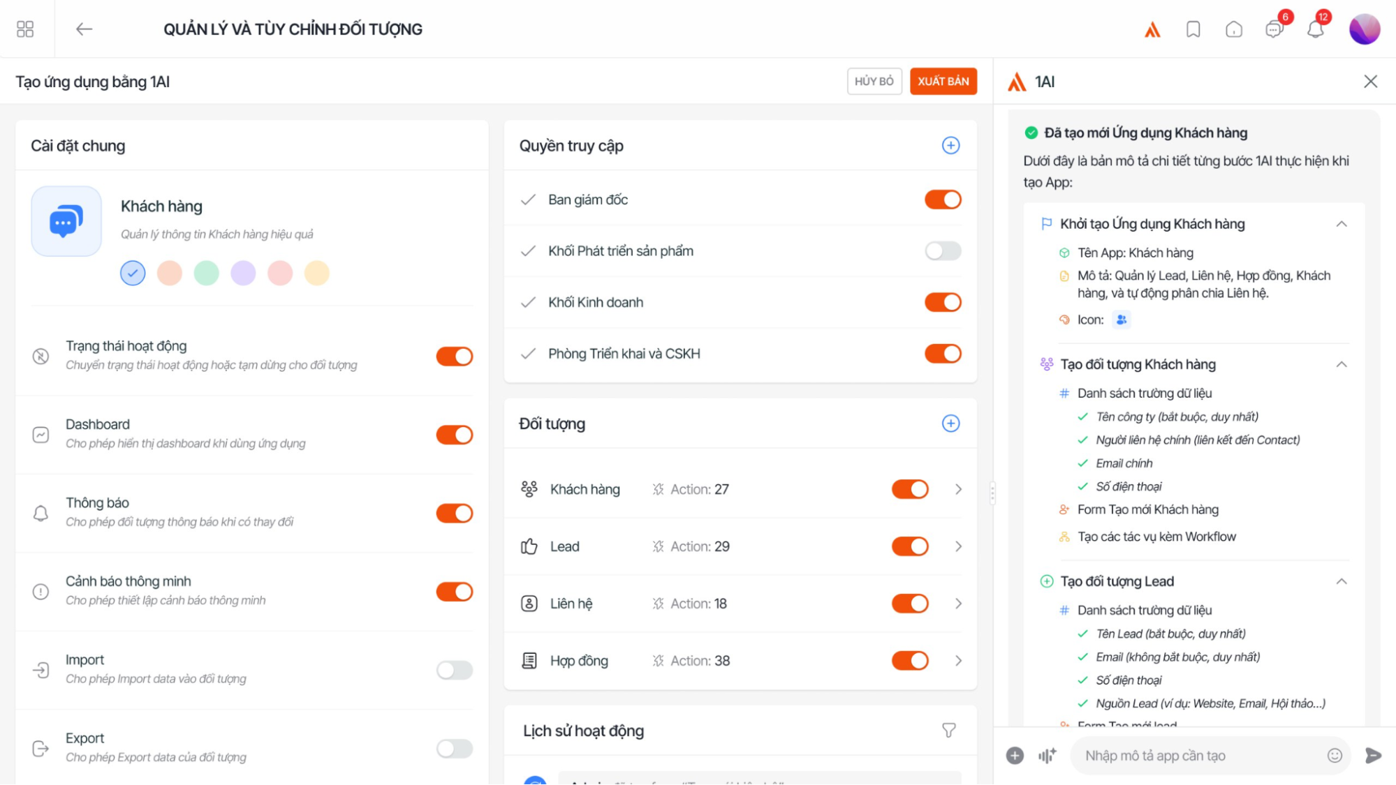 Thiết lập cơ chế kiểm soát và phân quyền rõ ràng