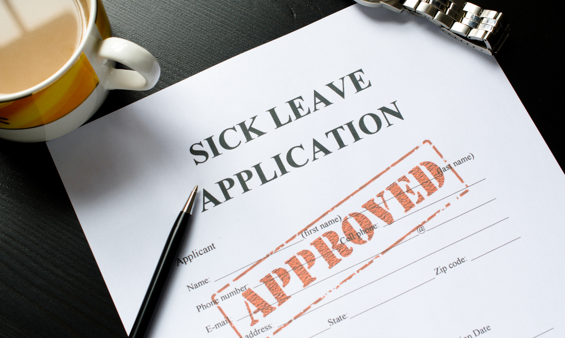 Người lao động xin nghỉ không lương do đau ốm Người lao động xin nghỉ không lương do đau ốm